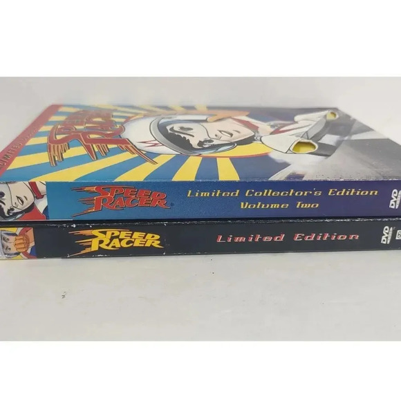 Speed Racer Collectors Edition 2 DVD Movie Series Set Cartoon - Picture 3 of 3